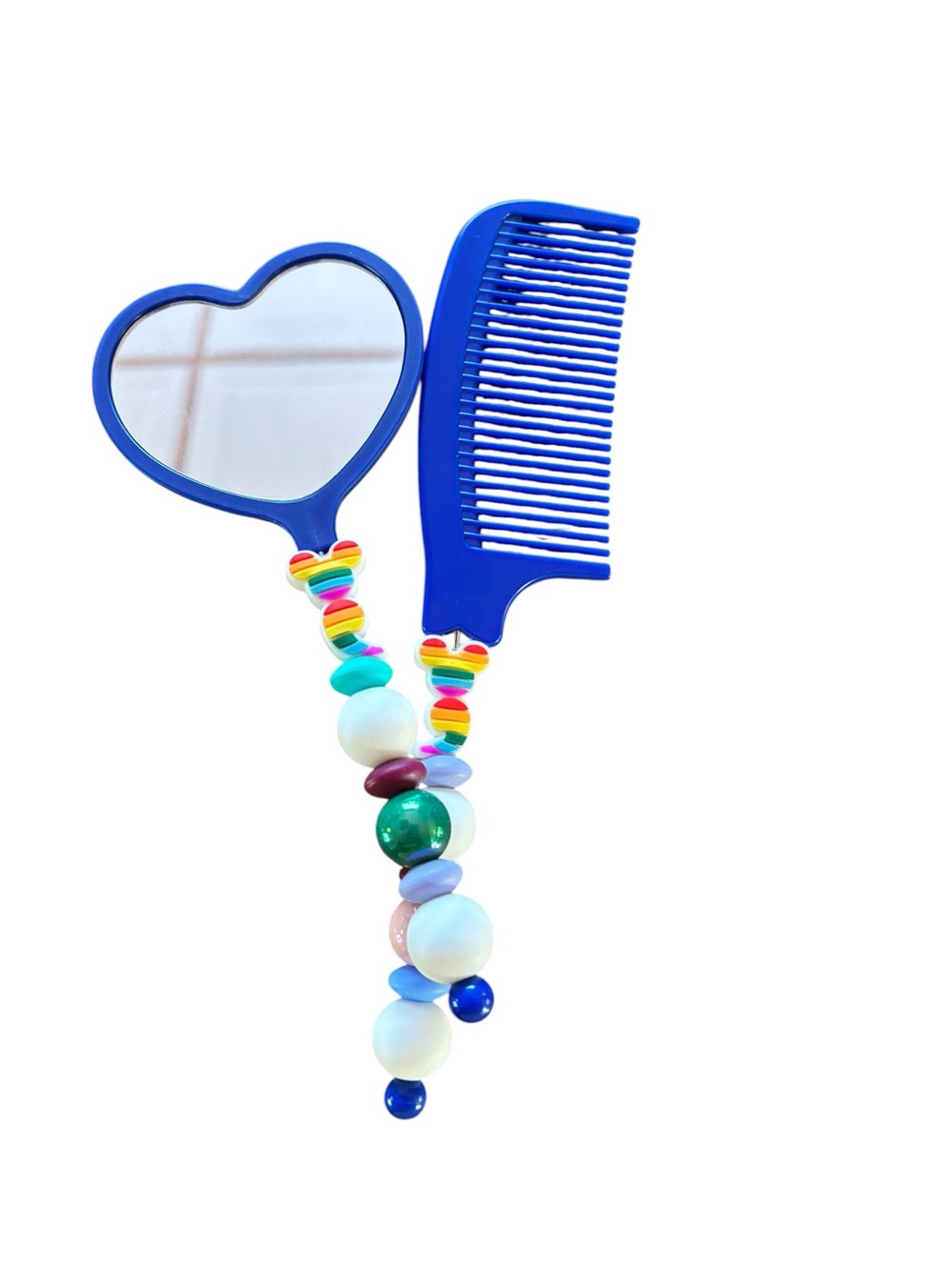 Mirror & Comb Set Handmade By AB INKS HANDMADE EXPRESSIONS